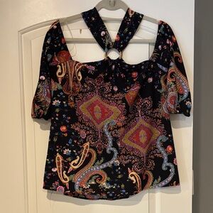 Floral Paisley Women's Top